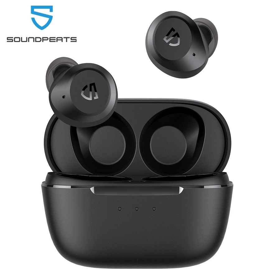 SoundPEATS T2 Hybrid Active Noise Cancelling Wireless Earbuds ANC Bluetooth Earphones With 12mm Large Driver Transparency