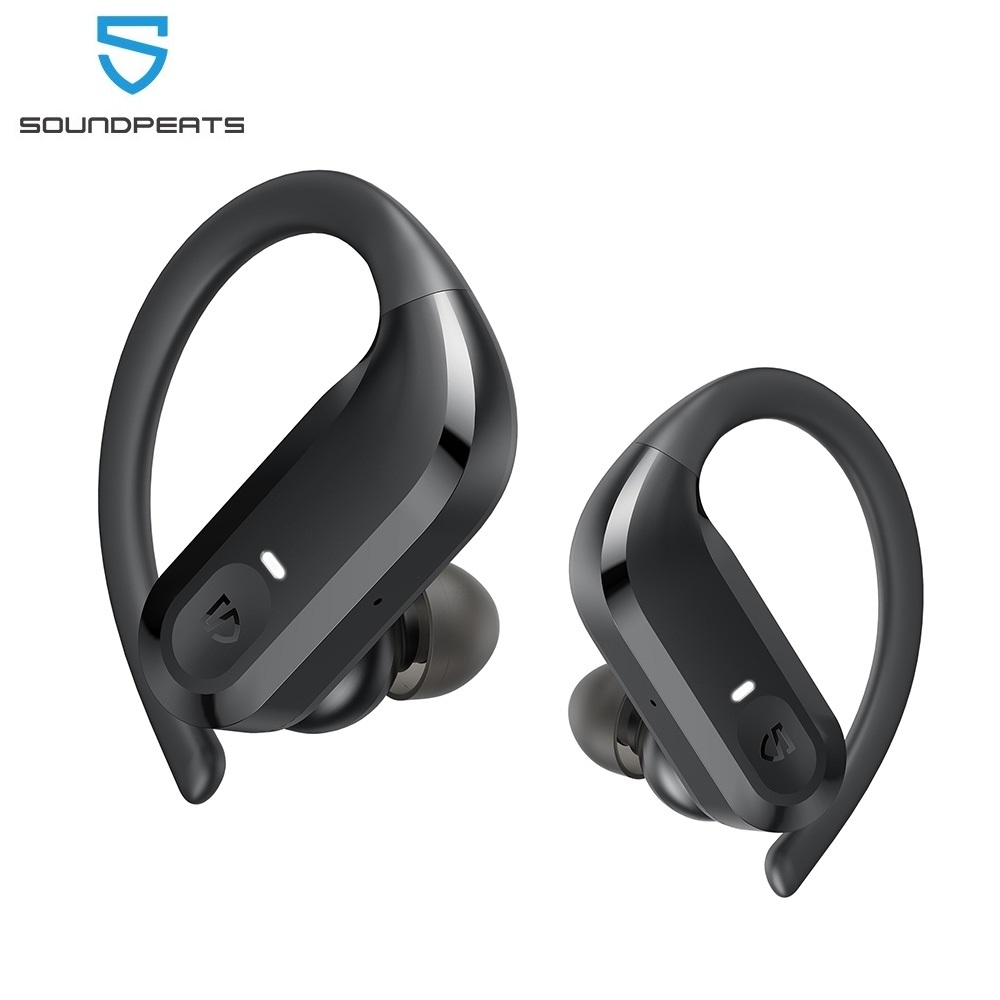 Soundpeats S5 True Wireless Earbuds Over Ear Hooks Bluetooth Stereo Wireless Earphones 12mm Driver Touch Control