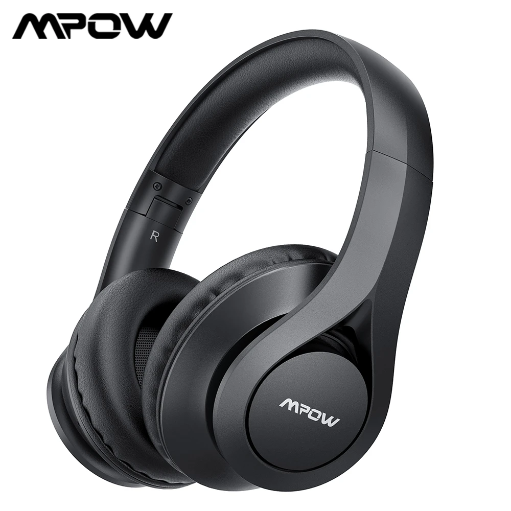 Mpow 059 Pro Lite Wireless Headphone Bluetooth 5 0 Over Ear Headphone with Built in Mic