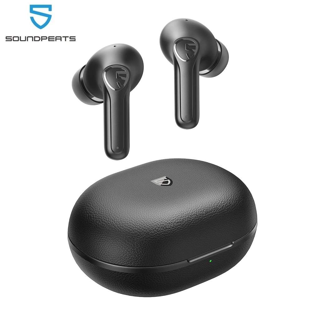 SoundPEATS Life Wireless Earbuds Active Noise Cancelling Bluetooth V5 2 Earphones with 4 Mic 12mm Driver