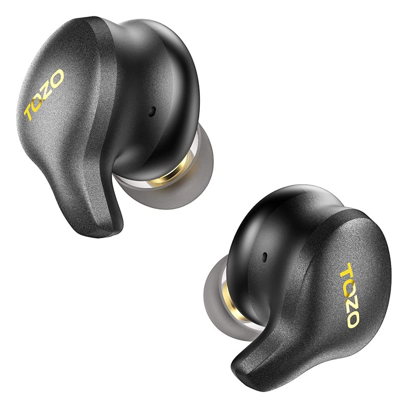 TOZO Golden X1 Wireless Earbuds with Balanced Armature Driver, Hybrid Dynamic Driver, OrigX Pro, LDAC & Hi Res Audio, Environment & ANC Headset  ...
