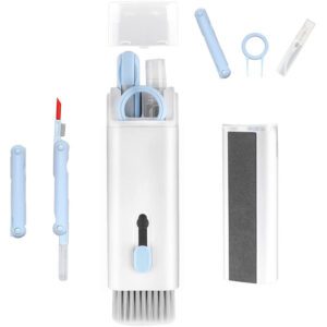 7 in 1 portable multifunctional cleaning tool kit for keyboards earphones