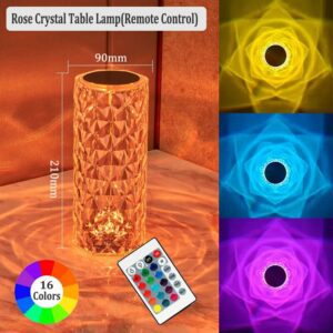 Crystal Diamond Table Lamp 
